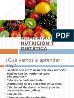 Alimentación, Nutrición y Dietética