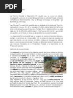 Ciencias Forestales