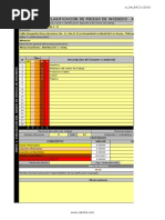 Calculo de Riesgo de Incendio