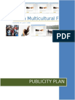 Downtown Multicultural Festival: Publicity Plan