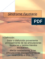 Síndrome Facetario