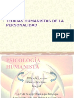 Teorias Humanistas de La Personalidad