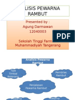 Analisis Pewarna Rambut