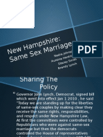 NH Same Sex Marriage