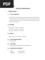 Esquema de Proyecto Ucv