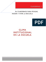 Clima Nstitucional PDF