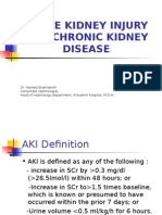 Acute Kidney Injury and Chronic Kidney Disease