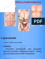 Laparotomie Și Parietorafie