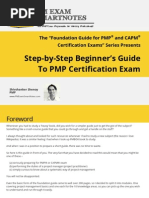 Beginner's Guide To PMP Certification Exam