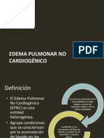 Edema Pulmonar No Cardiogénico