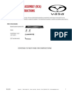 Vasa Ergometer Rewind Cassette Assembly Instructions