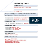 Configure DHCP Help