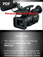 Panasonic AG HMC41E Presentation