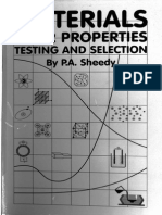 Materials Properties Testing & Selection