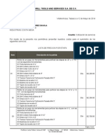 Precios Interdrill