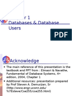 Database & Database Users