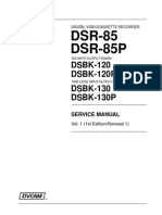 SONY DSR 85/85P SM Vol-1