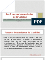 Las 7 Nuevas Herramientas de La Calidad