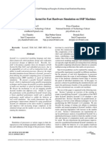 Parallelizing SystemC Kernel For Fast Hardware Simulation On SMP Machines