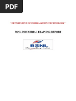 BSNL Industrial Training