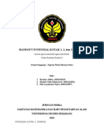 Potensial Kotak 1, 2, Dan 3 Dimensi