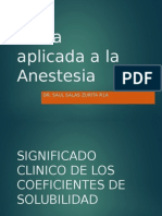 Fisica Aplicada A La Anestesiologia