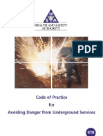 Avoiding Danger From Underground Services