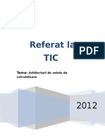 Arhitecturi de Retele de Calculatoare