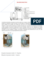 Balanzas Analíticas
