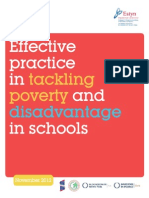 Estyn - Effective Practice in Tackiling Poverty