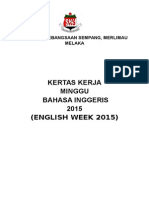 Kertas Kerja English Week