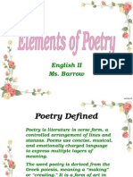 Elements of Poetry