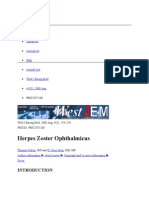 Herpes Zoster Ophthalmicus: Limits Advanced Journal List Help Journal List West J Emerg Med v.9 (3) 2008 Aug