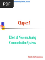 Effect of Noise in Analog Communication Systems