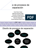 Conceptos Diseño de Procesos de Separación