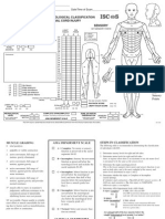 Spinal Cord Injury Assessment Chart (ASIA)