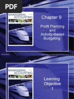 Profit Planning and Activity-Based Budgeting: Mcgraw-Hill/Irwin