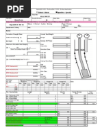 Direcional Kill Sheet Blank Form