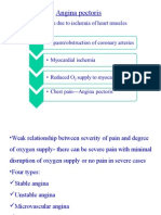 Angina Pectoris: Chest Pain Due To Ischemia of Heart Muscles