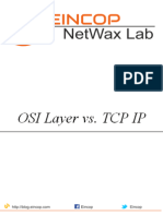 Difference Between OSI Layer & TCP - IP Layer