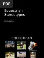 Equestrian Speech