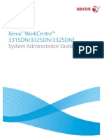 Xerox Workcentre™ 3315Dn/3325Dn/3325Dni: System Administrator Guide