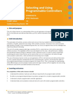 Unit 25 Selecting and Using Programmable Controllers PDF