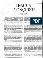 M Glantz Lengua y Conquista PDF