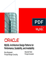 MySQL Architecture Design Patterns For Performance, Scalability, and Availability Presentation