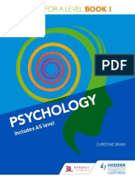 Edexcel Psychology A-Level Sample-Chapter