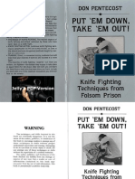 Put em Down, Take em Out - Knife Fighting - Pentecost, Don PDF