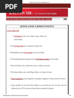 Kalyan Sir - Quick Look-2 (Indian Polity) PDF