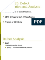 Defect Classification and Analysis