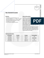 74VHC14 Hex Schmitt Inverter: Features General Description
